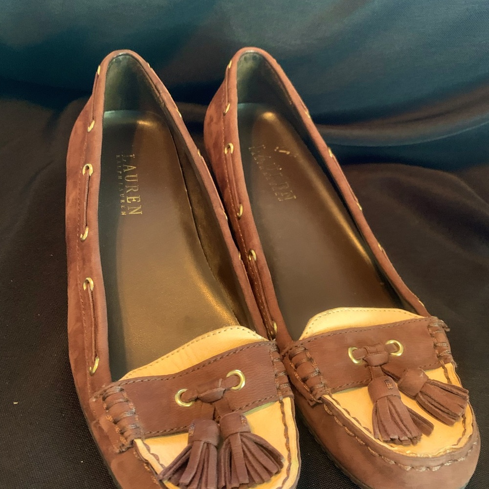 Ralph Lauren slip on shoes